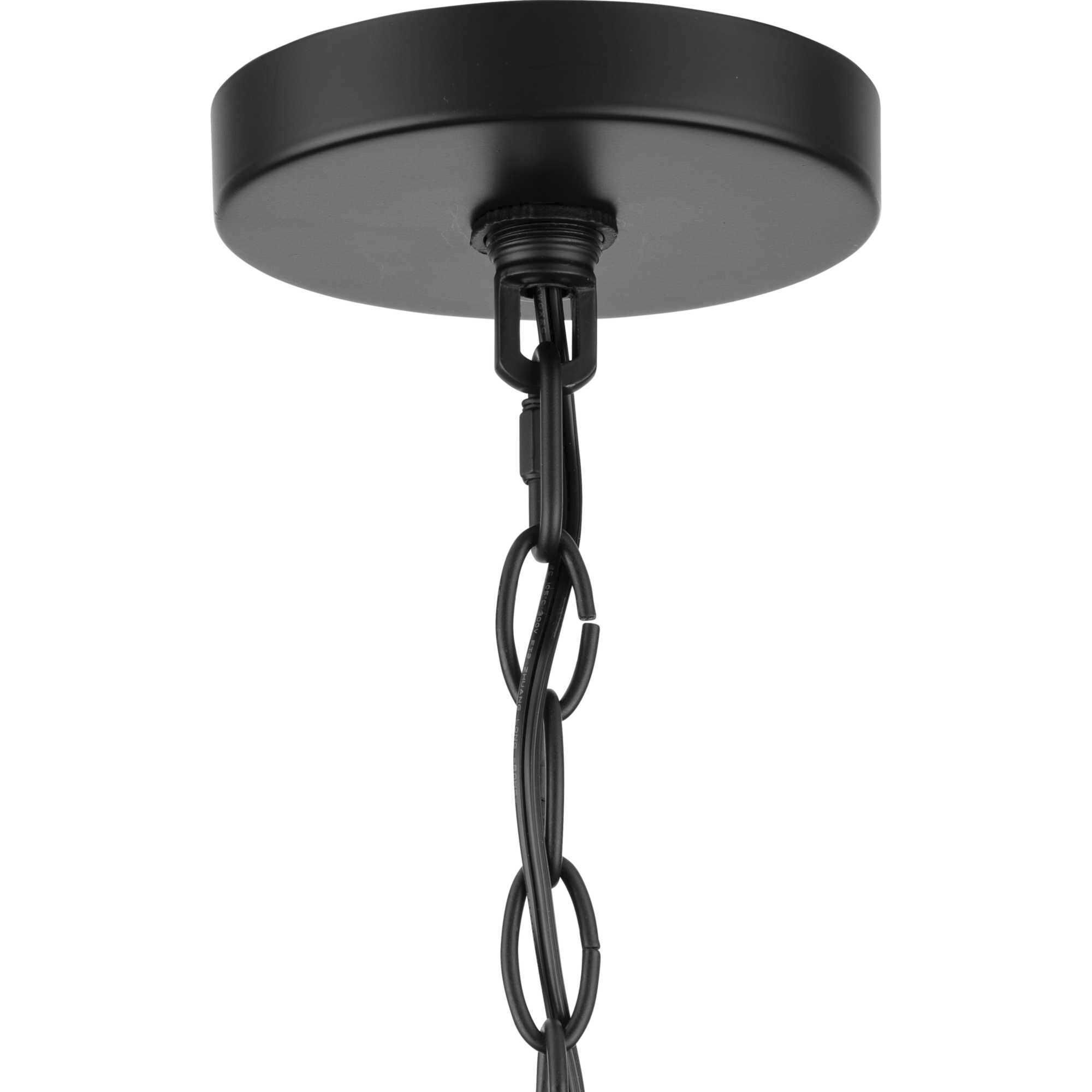 Tanner 3 Light 16.62 inch Matte Black Chandelier Ceiling Light