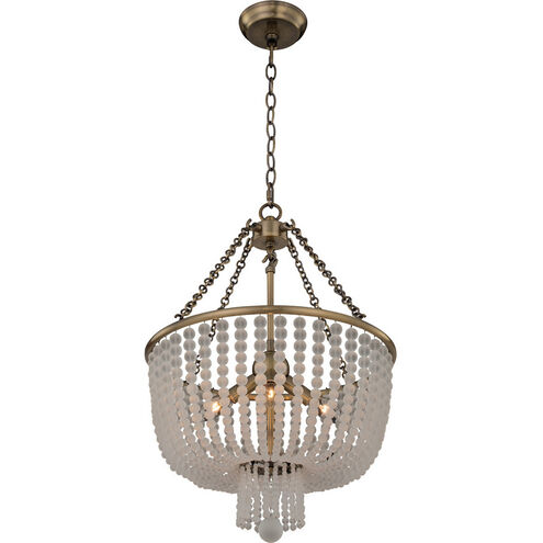 Esperanza 4 Light 16 inch Brushed Champagne Gold Pendant Ceiling Light