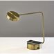 Viper 15 inch 9.00 watt Antique Brass Supercharger Desk Lamp Portable Light