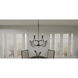 Abner 12 Light 28 inch Matte Black Chandelier Ceiling Light