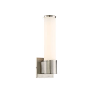 Linden LED 13.75 inch Satin Platinum Wall Sconce Wall Light