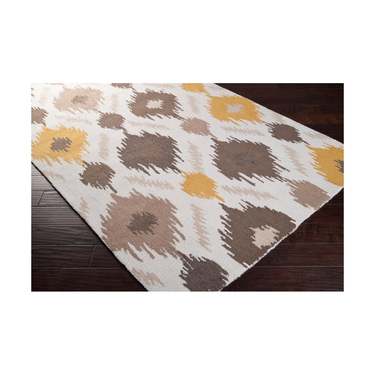 Brentwood 48 inch Wheat/Taupe/Cream/Khaki/Camel/Dark Brown Rugs, Polyester