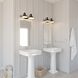 Akron LED 18 inch Oil Rubbed Bronze and Matte White Bathroom Light Wall Light in 2