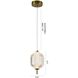 Canada Pendant Ceiling Light in Brass