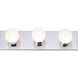Brentwood 3 Light 18 inch Polished Chrome Vanity Light Wall Light