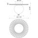 Alora Mood Plume 1 Light 11.88 inch Brushed Gold Flush Mount Ceiling Light