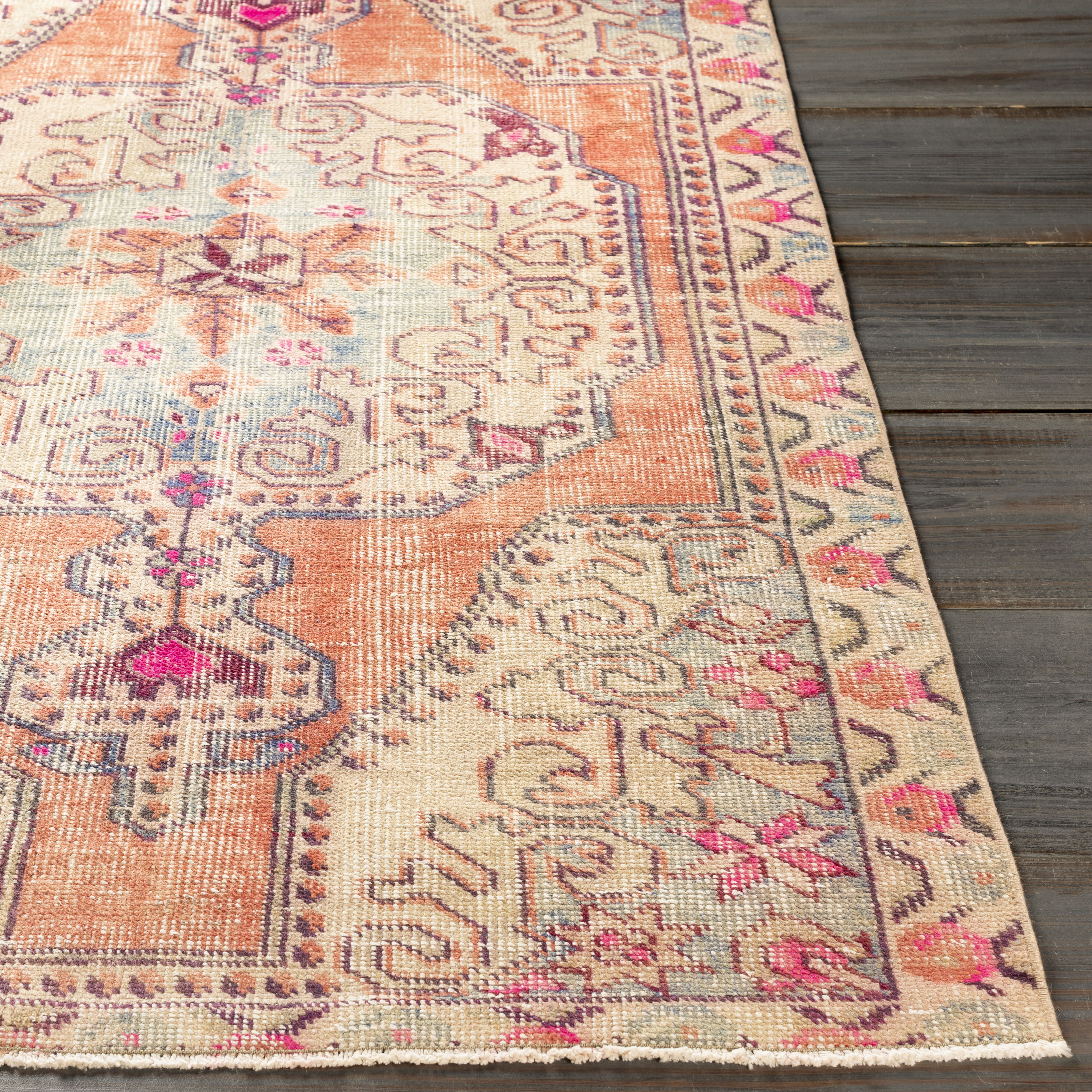 Antique One of a Kind 80 X 48 inch Rug, Rectangle