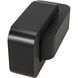 Nodum 45 X 24.5 inch Matte Black Accent Table