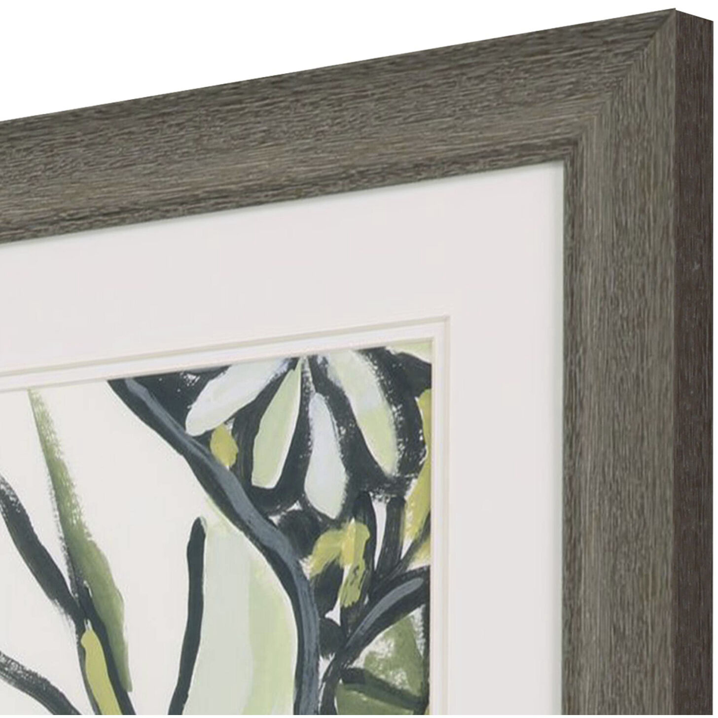 Fauvist Tropical Green Framed Art, Propac