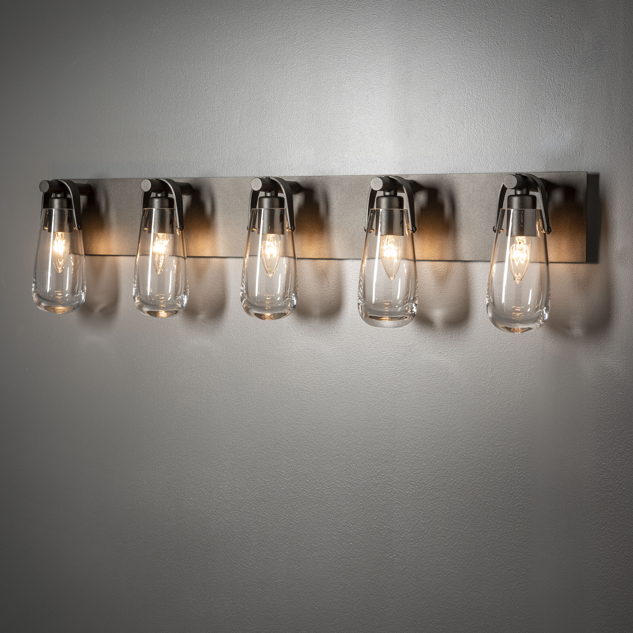 Eos 5 Light 36.5 inch Oil Rubbed Bronze Bath Sconce Wall Light