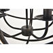 Octavia 5 Light 20 inch Dark Brown Pendant Ceiling Light