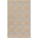 Lockhart 120 X 96 inch Neutral and Neutral Area Rug, Wool