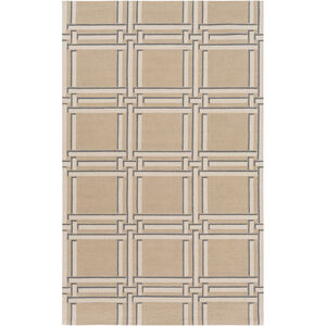 Lockhart 72 X 48 inch Neutral and Neutral Area Rug, Wool