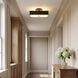 Paloma Contreras Dupont 12 inch Aged Iron Semi-Flush Mount Ceiling Light