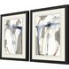 Abstract Collection Blue Framed Art