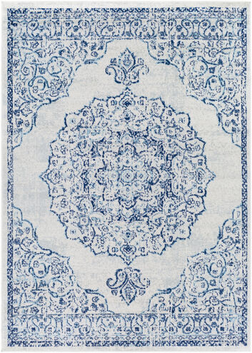 Chester 87 X 63 inch Blue Rug in 5 x 8, Rectangle