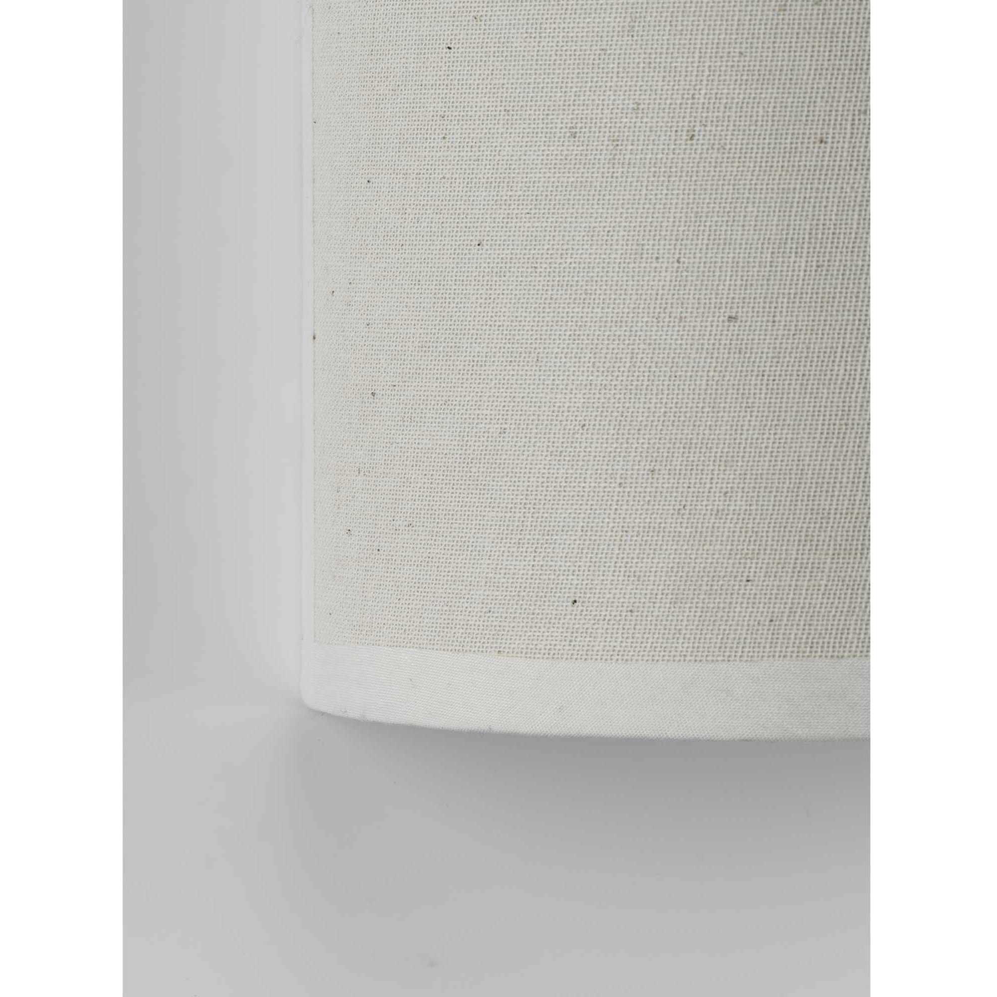 Inspire LED LED 6 inch Off White Linen ADA Wall Sconce Wall Light