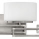 Lanza LED 34 inch Antique Nickel Vanity Light Wall Light