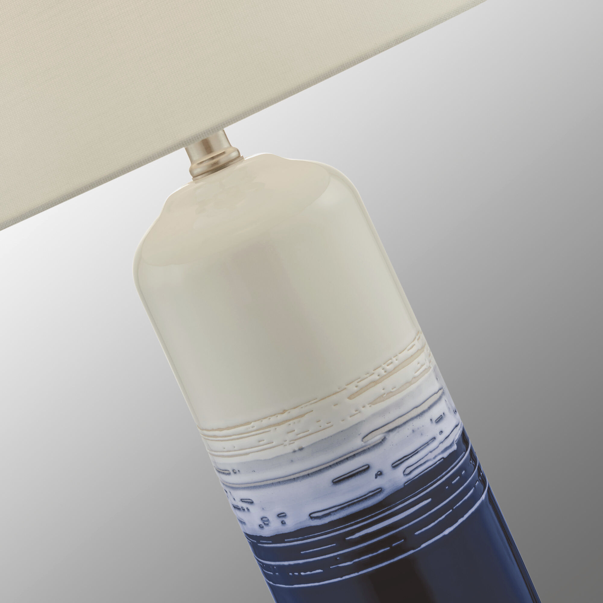 Heaton 24.25 inch 100.00 watt 2-Tone Table Lamp Portable Light