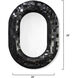 Enigma 38 X 28 inch Black Mirror