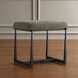 Midas Antique Bronze and Moss Toned Polyester Bench, Small
