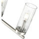 Iversen 4 Light 29.75 inch Brushed Nickel Vanity Light Wall Light