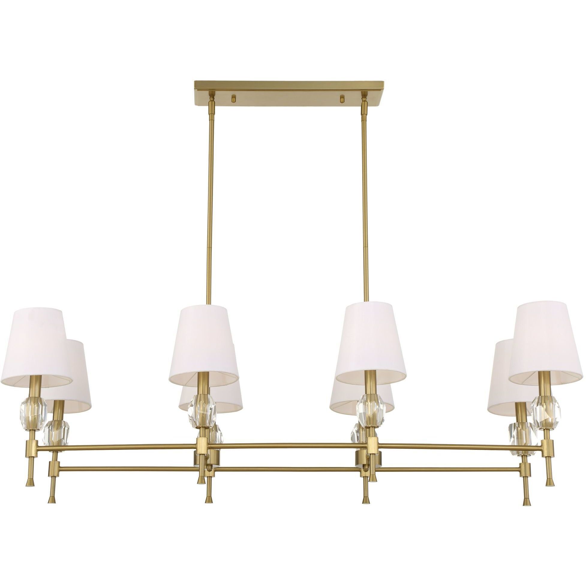 Arques Linear Chandelier Ceiling Light