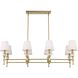 Arques Linear Chandelier Ceiling Light