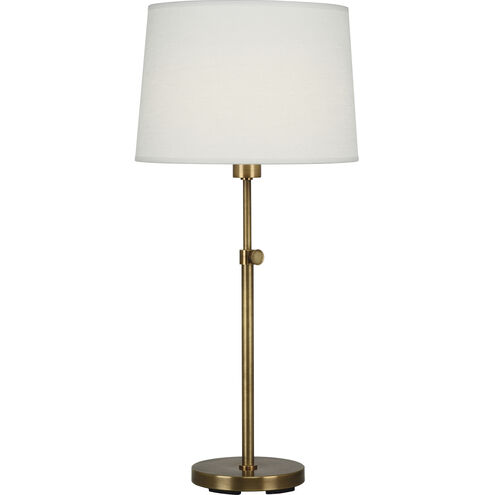 Koleman 25.25 inch 100.00 watt Aged Brass Table Lamp Portable Light