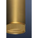 Dighton 1 Light 4.75 inch Aged Brass Flush Mount Ceiling Light