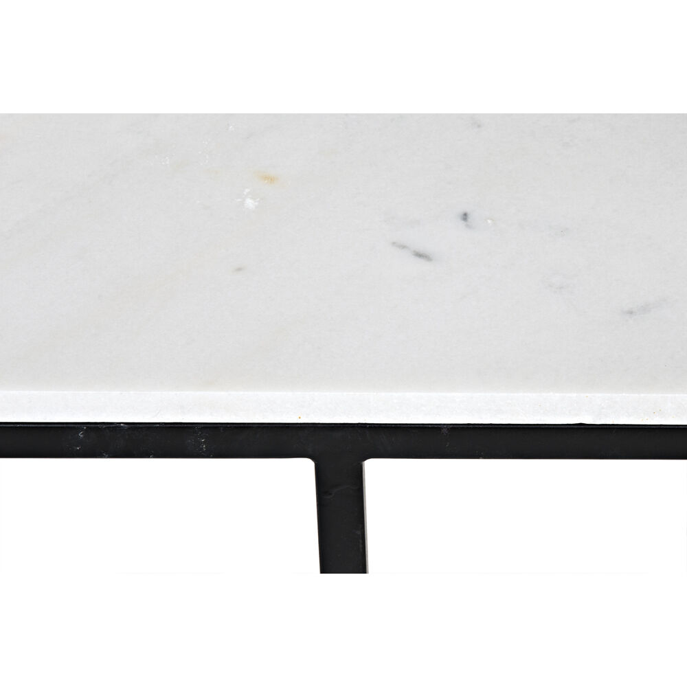 Lois 56 X 30 inch Matte Black Coffee Table