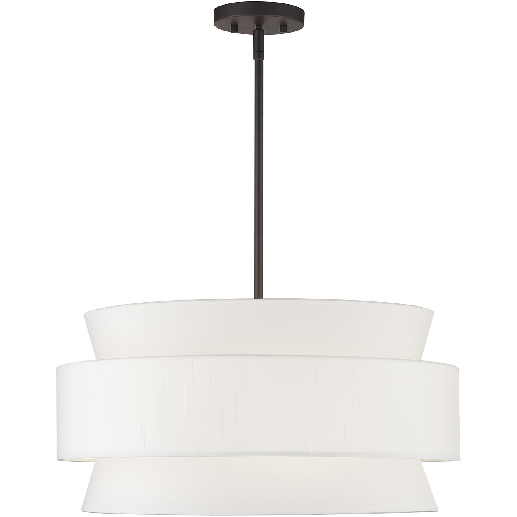 Fontana 5 Light 22 inch Bronze Pendant Chandelier Ceiling Light