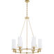 Lee Boulevard 6 Light 30.00 inch Chandelier