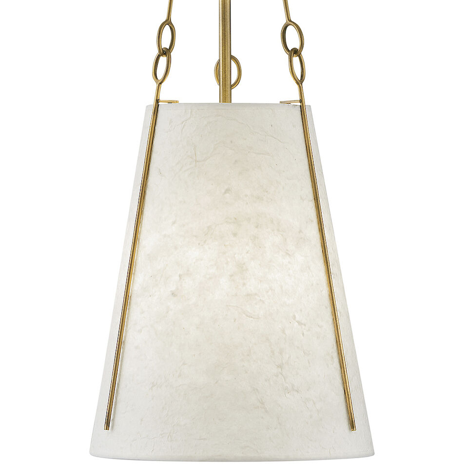 Danvers 1 Light 11 inch Lacquered Dark Brass Pendant Ceiling Light