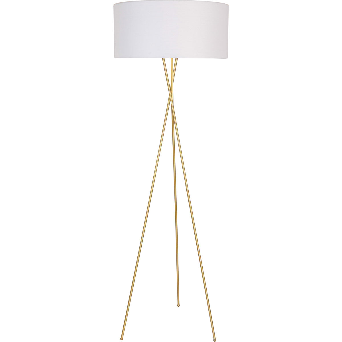 Cason 66 inch 60 watt Brass Floor lamp Portable Light