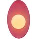 Ambiance LED 7.5 inch Cerise Wall Sconce Wall Light