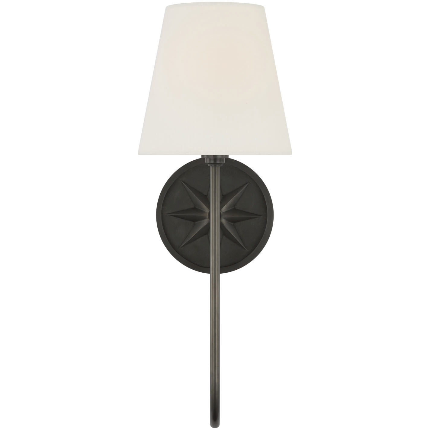 Chapman & Myers Polaris LED 6 inch Bronze Single Sconce Wall Light