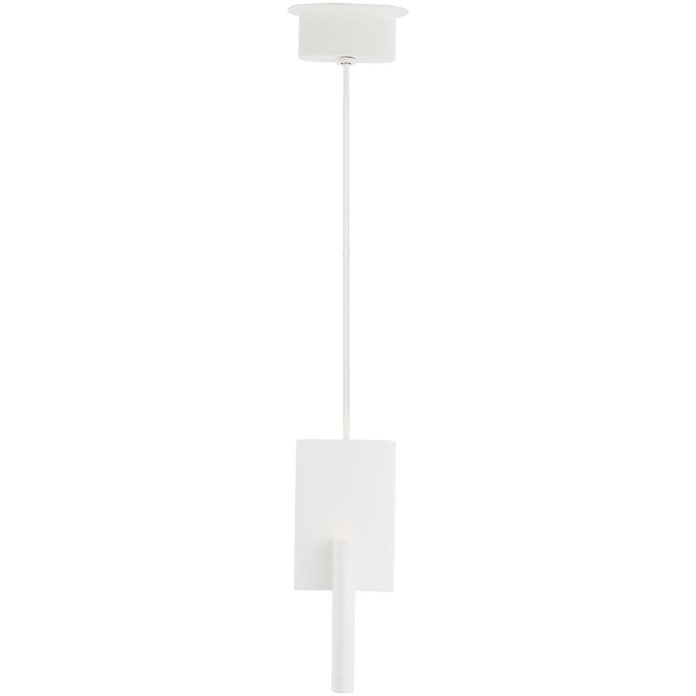 Kelly Wearstler Lotura LED 8 inch Museum White Intersecting Pendant Ceiling Light