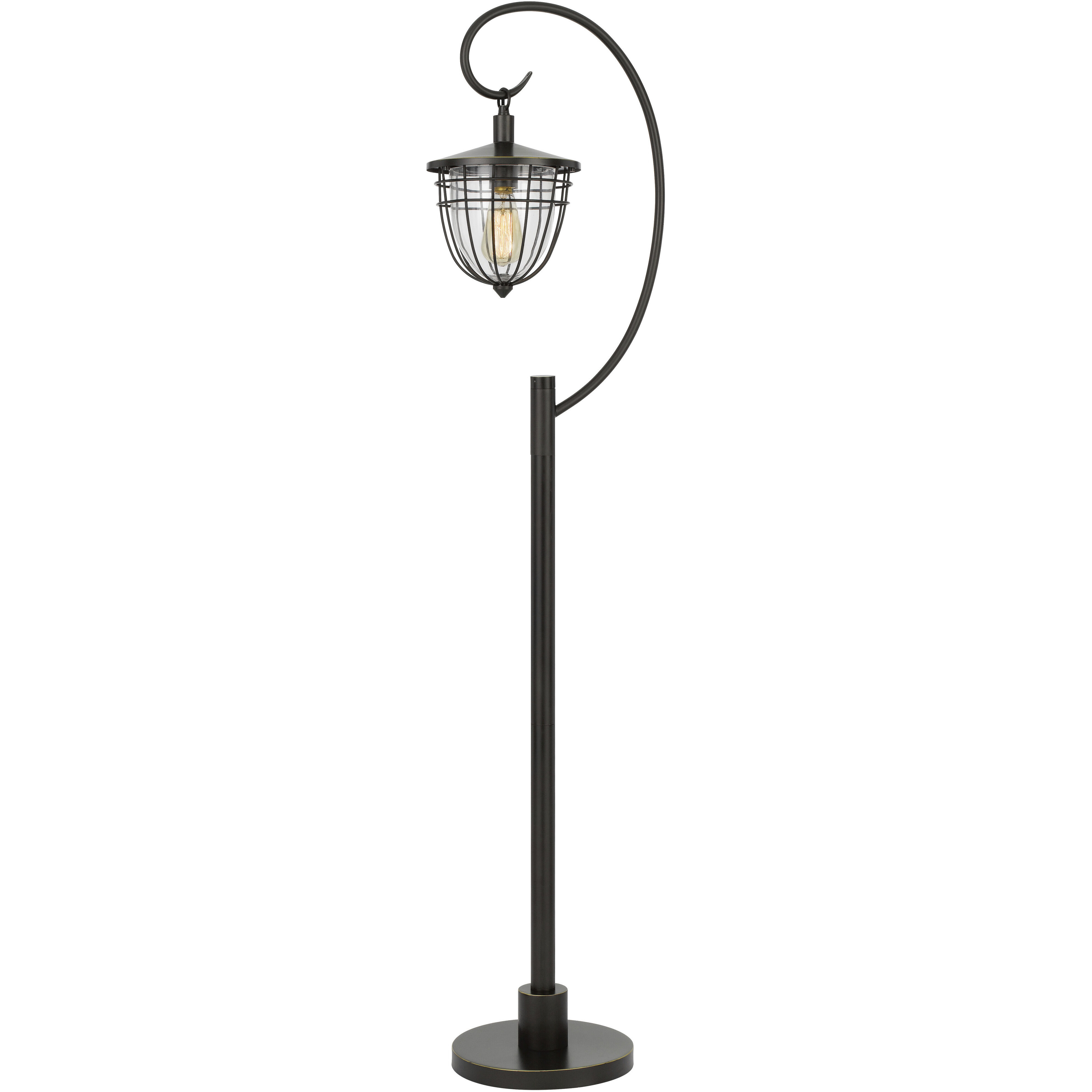 Alma 63 inch 60.00 watt Dark Bronze Floor Lamp Portable Light