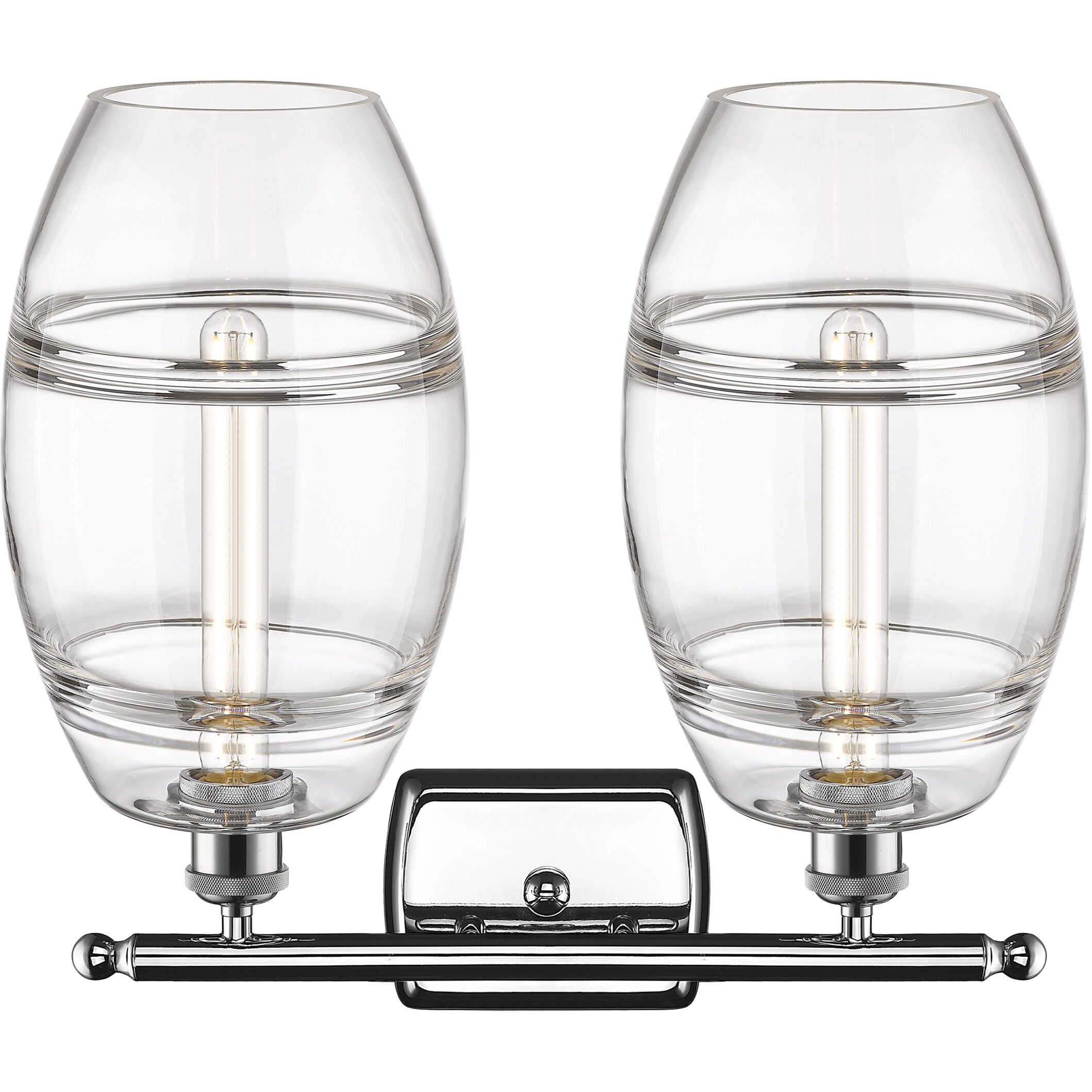 Ballston Vaz 2 Light 18 inch Polished Chrome Bath Vanity Light Wall Light