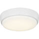 Universal LED Matte White Fan Light Kit