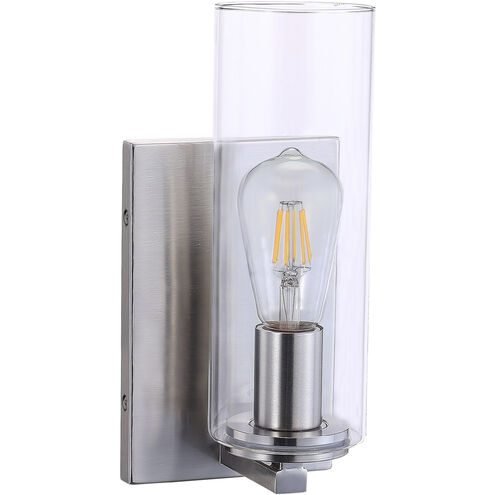 Acacia 1 Light 5 inch Brushed Nickel Bath Light Wall Light