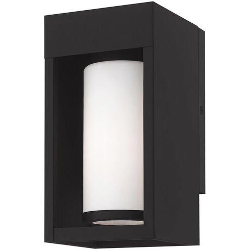 Bleecker 1 Light 9 inch Black Outdoor Wall Lantern