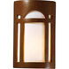 Ambiance LED 7.75 inch Rust Patina ADA Wall Sconce Wall Light