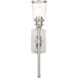 Lawrenceville 1 Light 5 inch Brushed Nickel Single Sconce Wall Light