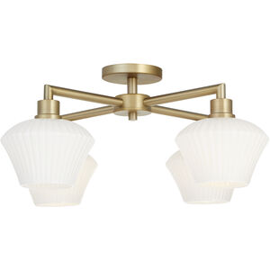 Cassini 4 Light 26.00 inch Semi-Flush Mount