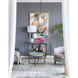 Carlos 3 Light 19.8 inch Black/Gold/Clear Chandelier Ceiling Light