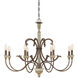 Sabine 8 Light 34 inch Avignon Chandelier Ceiling Light