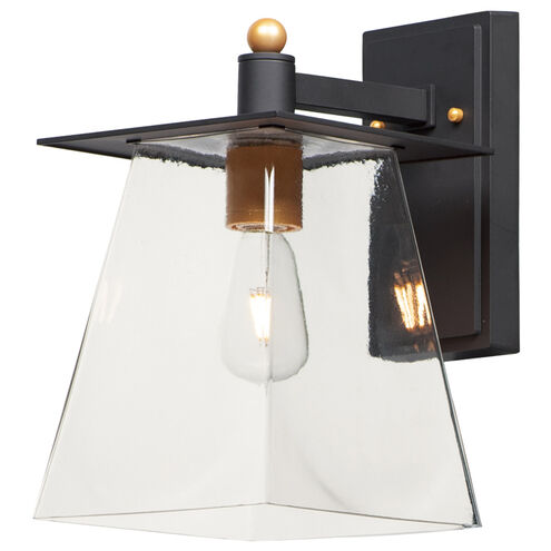 Chalet LED 13 inch Bronze/Gold Outdoor Wall Mount