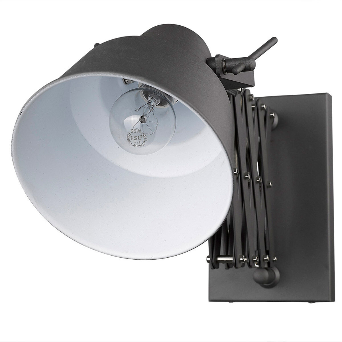 Plexus 1 Light 7 inch Gray Sconce Wall Light